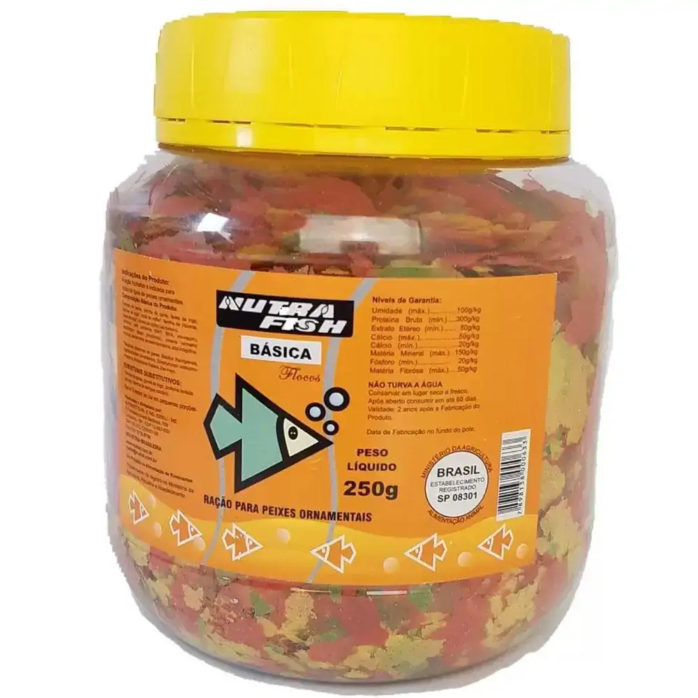 Ração Nutrafish Básica 250gr
