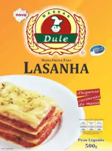 Massa Dule Lazanha 500 Grs