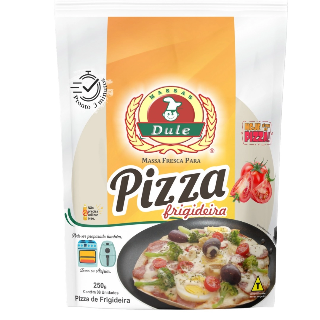 Disco Pizza Dule 250g Frigideira