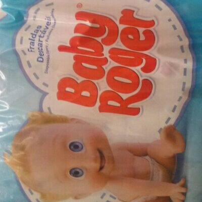 Fralda Baby Roger Pratica G C/24