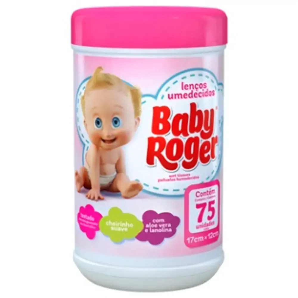 Lencos Umedecidos Baby Roger.