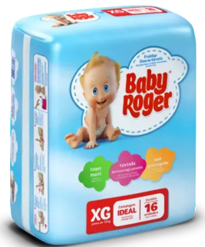 Fralda Baby Roger Xg C/16