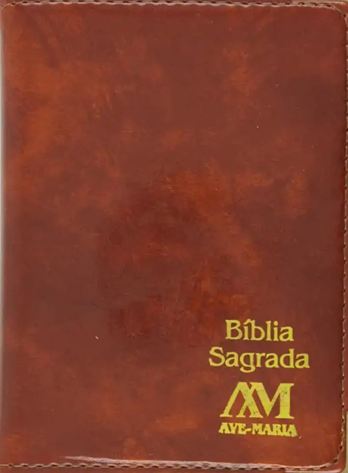 Biblia Am Capa Almofadada Com Indice Bolso 440g Ave Maria