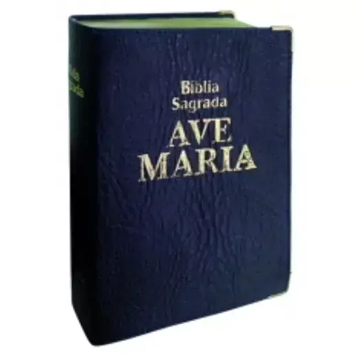 Biblia Media Azul 301g Editora Acao Social Claretiana