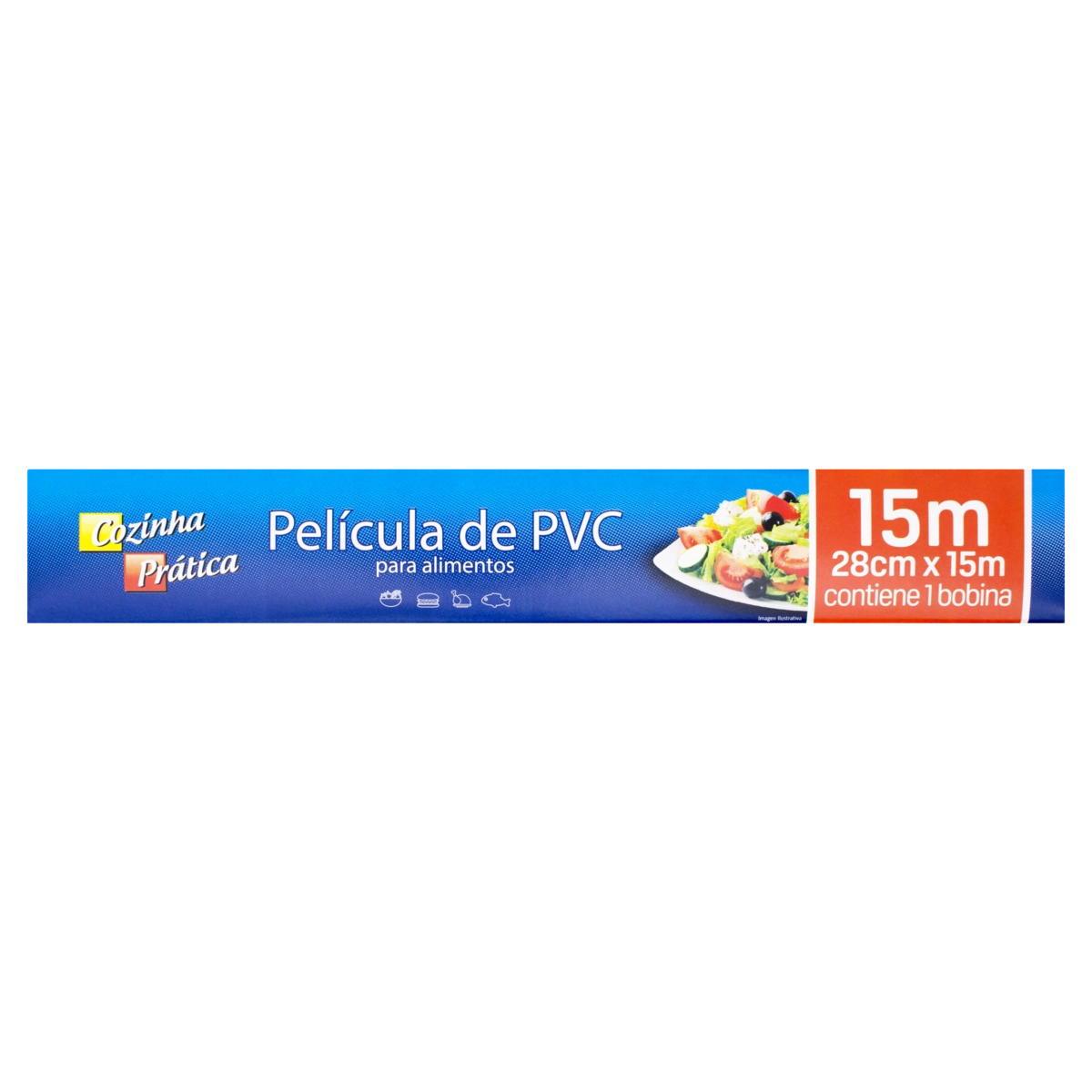 Filme de Pvc COZINHA PRÁTICA 28cm x 15cm