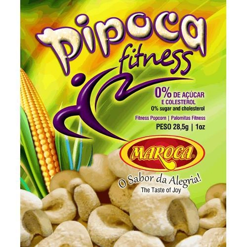 Pipoca De Milho Fitness Maroca