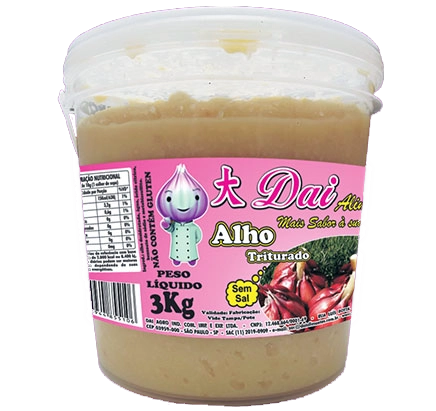 Alho Triturado Daiti 3kg