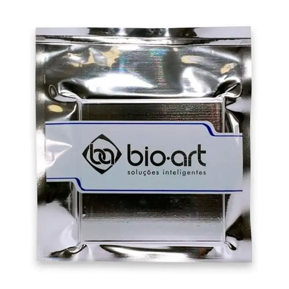 Placa Cristal Pacote com 5 Quadrada - Bio-Art - Placa Cristal 1,5mm X 0,06