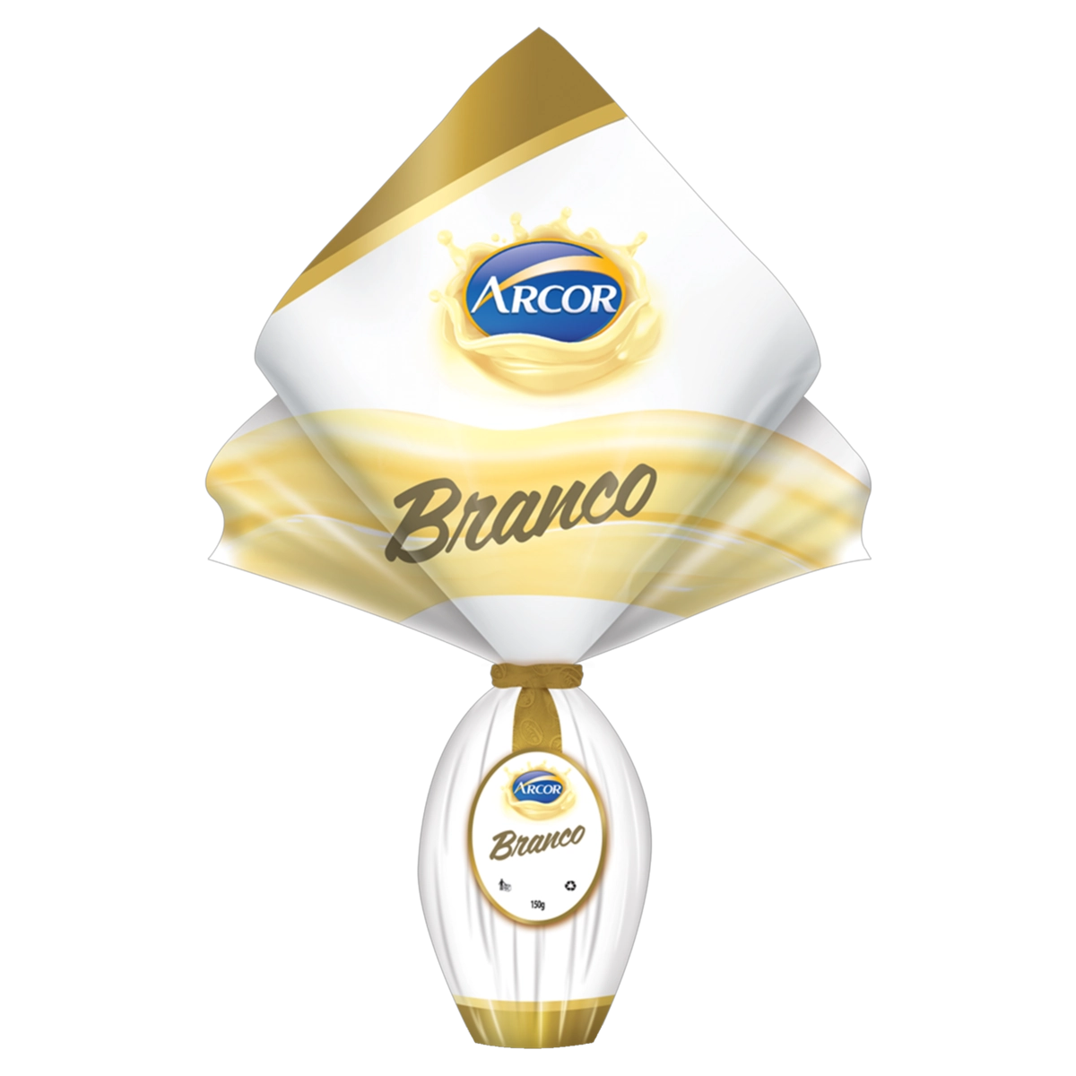 Ovo Pascoa Arcor Chocolate Branco 245gr