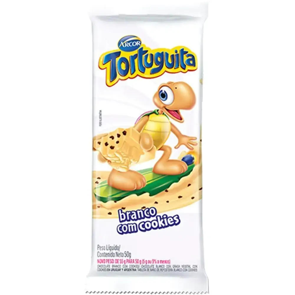 Chocolate Arcor Tort Tab Branco C/cookies