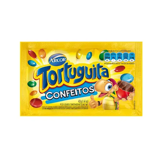 Confeito Tortuguita Arcor 40g