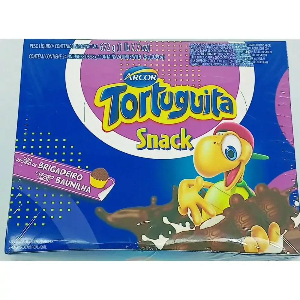 Tortuguita Imp Brig E Baun Snack 28g 1dpx24unx28gr 64726