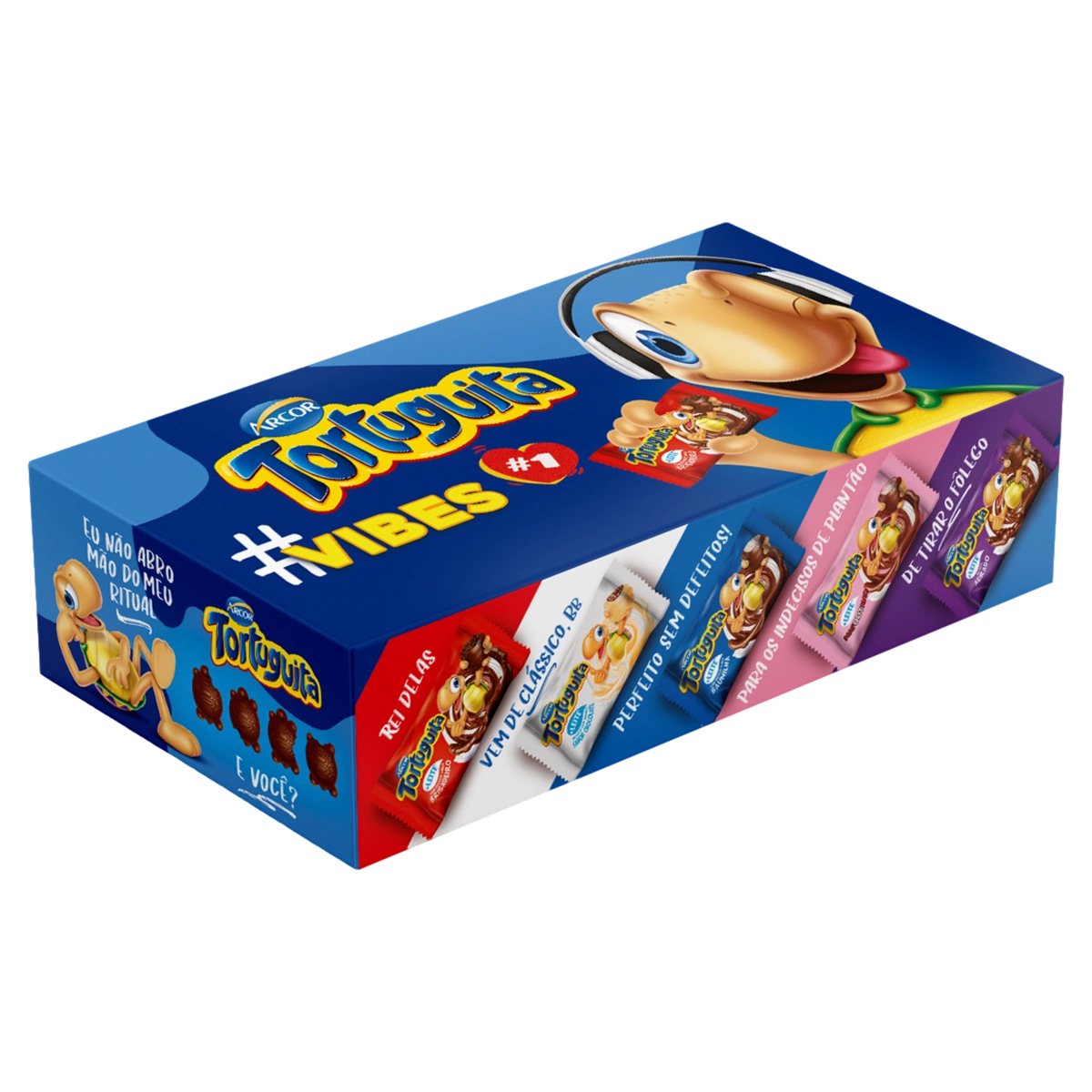 Chocolate Sortido Tortuguita Vibes Caixa 134,5g