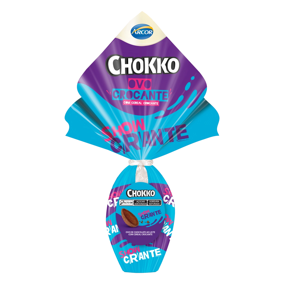 Ovo de Páscoa Show Crante Arcor Chokko 120g