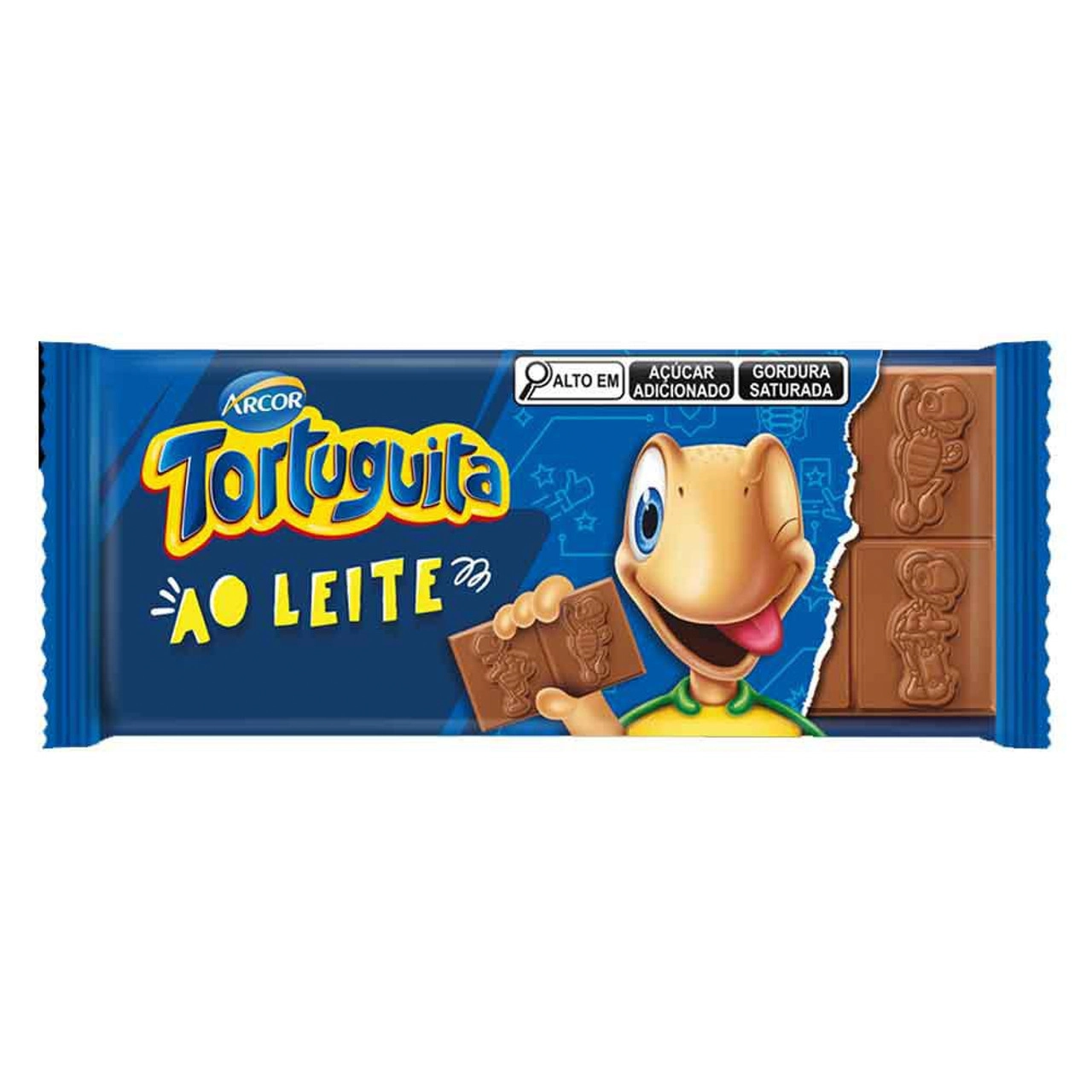 Chocolate Ao Leite Tortuguita Pacote 80g