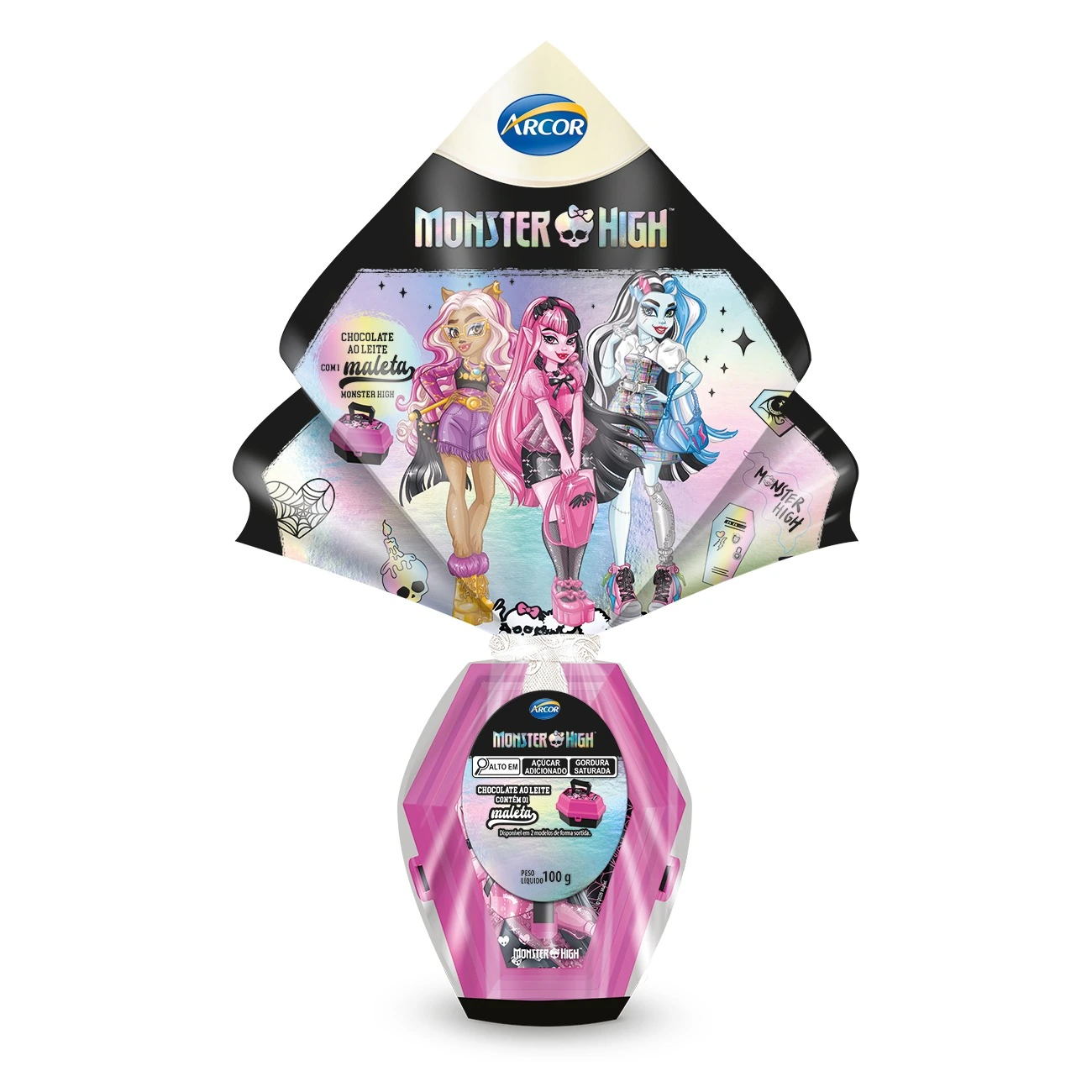 Ovo Pascoa Arcor Monster Hight 100g