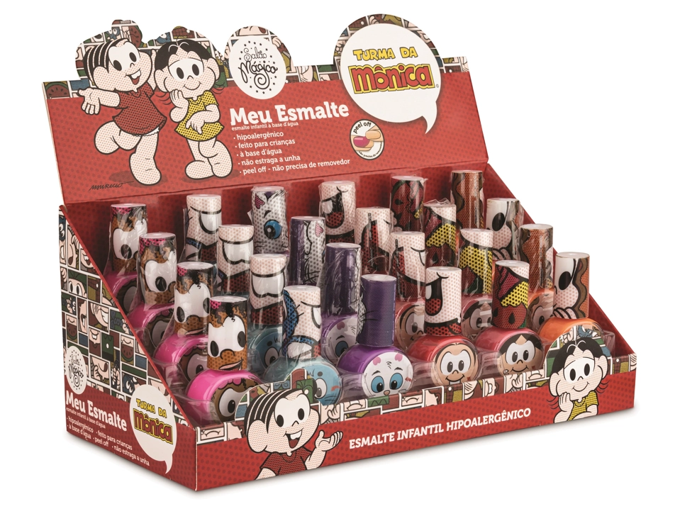 Esmalte Box Turma Da Monica Tmes24 Salao Magico