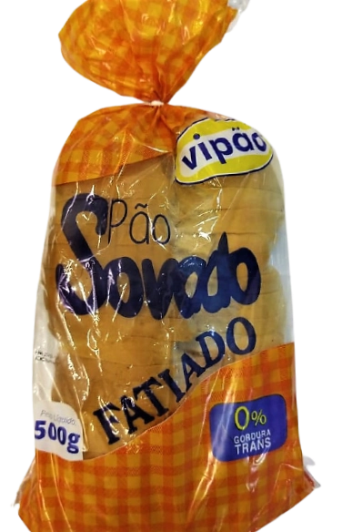 Pao Vipao 500g Sovado Fatiado