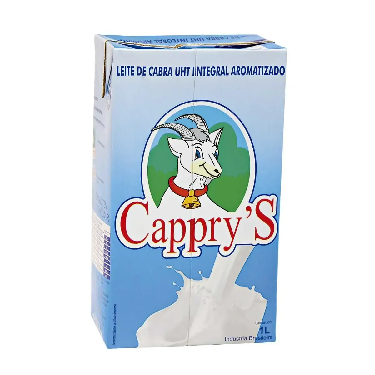 Leite Longa Vida Integral de Cabra Aromatizado CAPPRYS 1 Litro