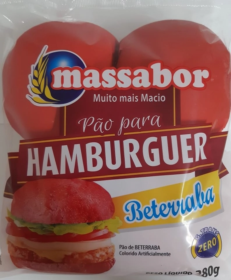 Pao Massabor Beterraba C/4 280g