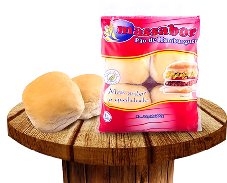 Pao Massabor Hamburguer C/4 200gr