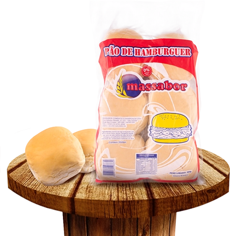 Pao Massabor Hamburguer 6unidade 300gr