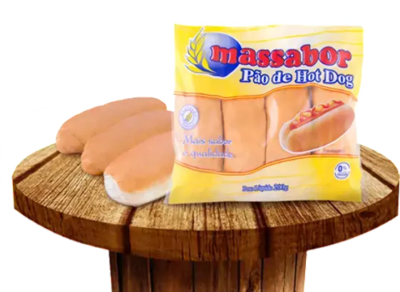 Pao Massabor Hot Dog C/4 200gr
