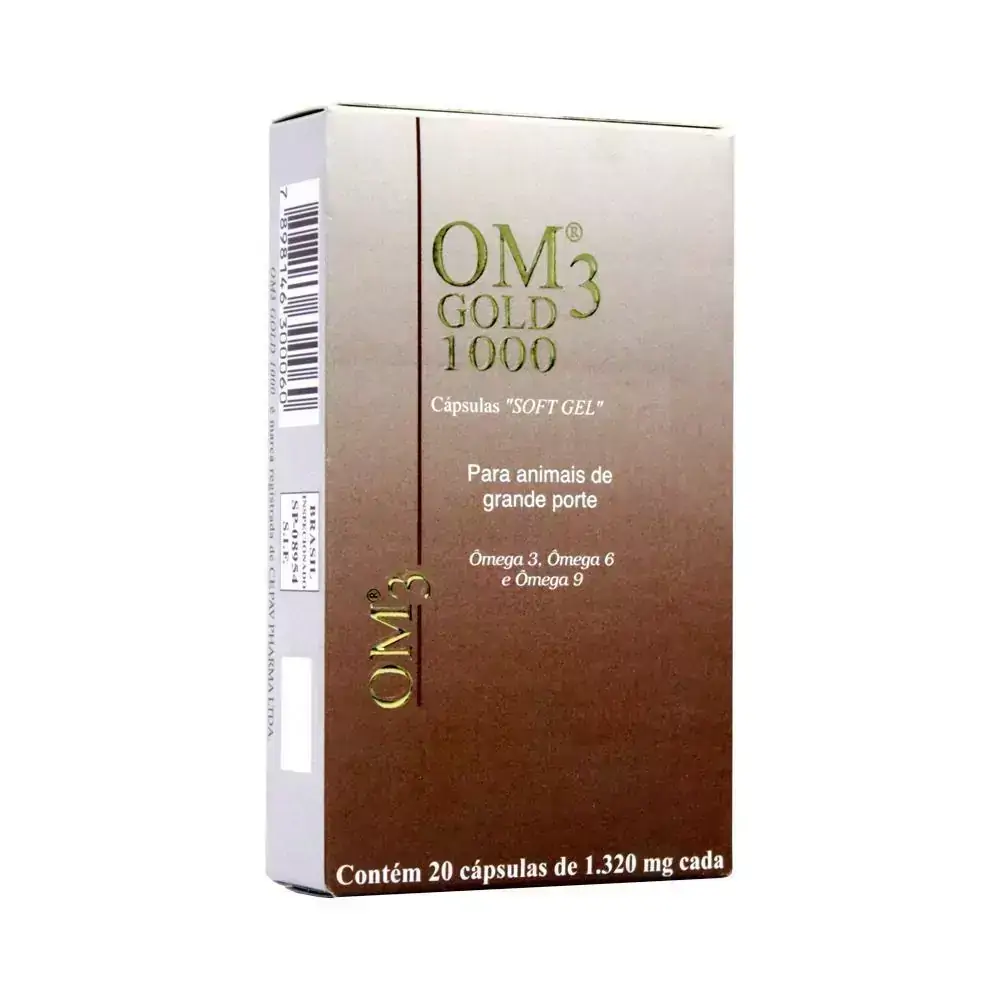 Suplemento Om3 Gold Cepav 1000 mais 10kg