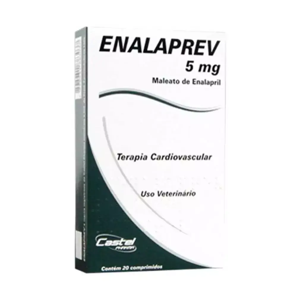 Enalaprev 20 Comprimidos Castel 5mg