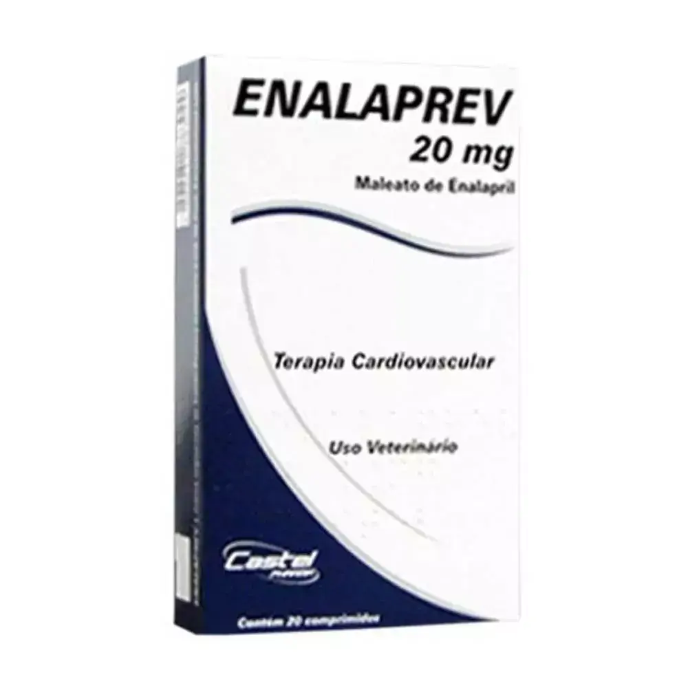 Enalaprev 20 Comprimidos Castel 20mg