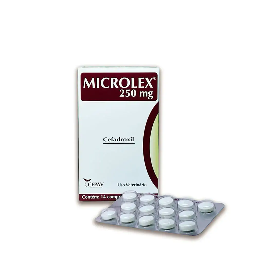 Microlex 250 Mg Cepav Caixa Com 14 Comprimidos