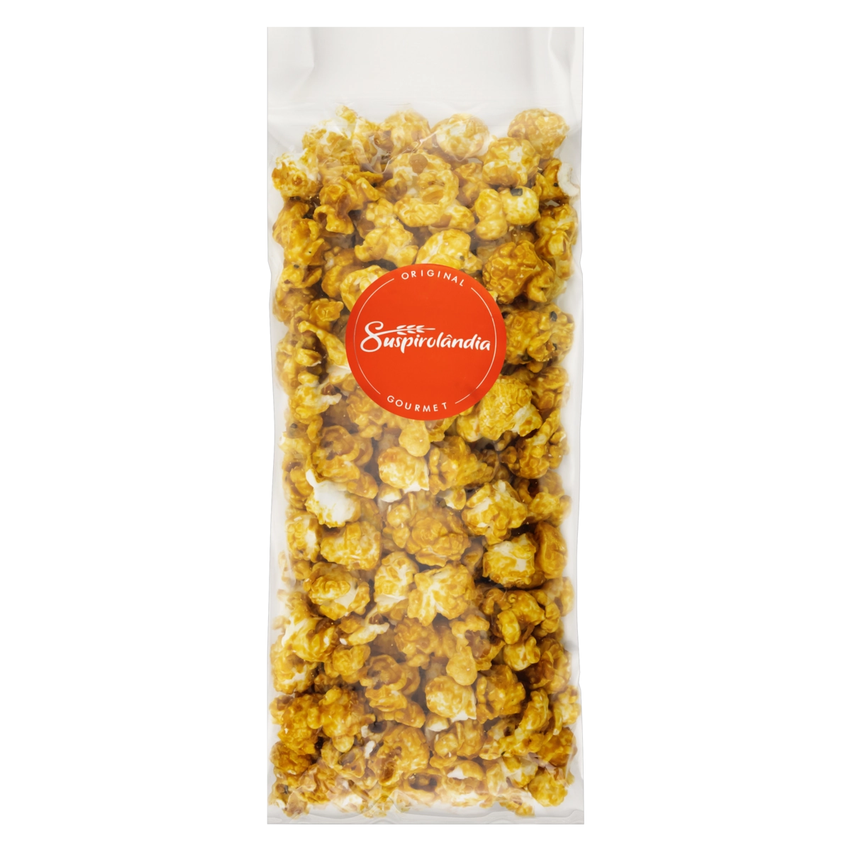 Pipoca Pronta Caramelizada Suspirolândia Gourmet Pacote 110g