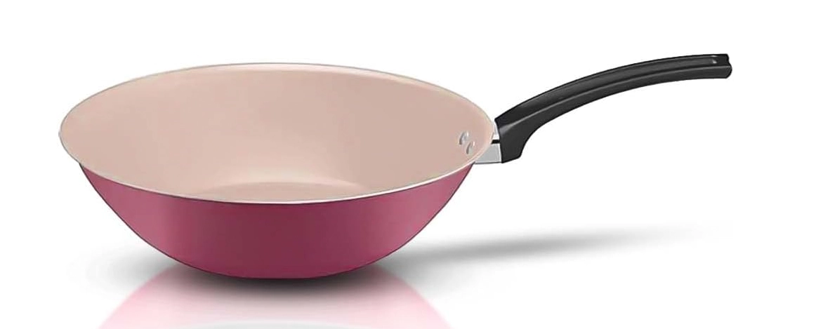 Frigideira Panelux Wok 24 Aa Cereja Magnific
