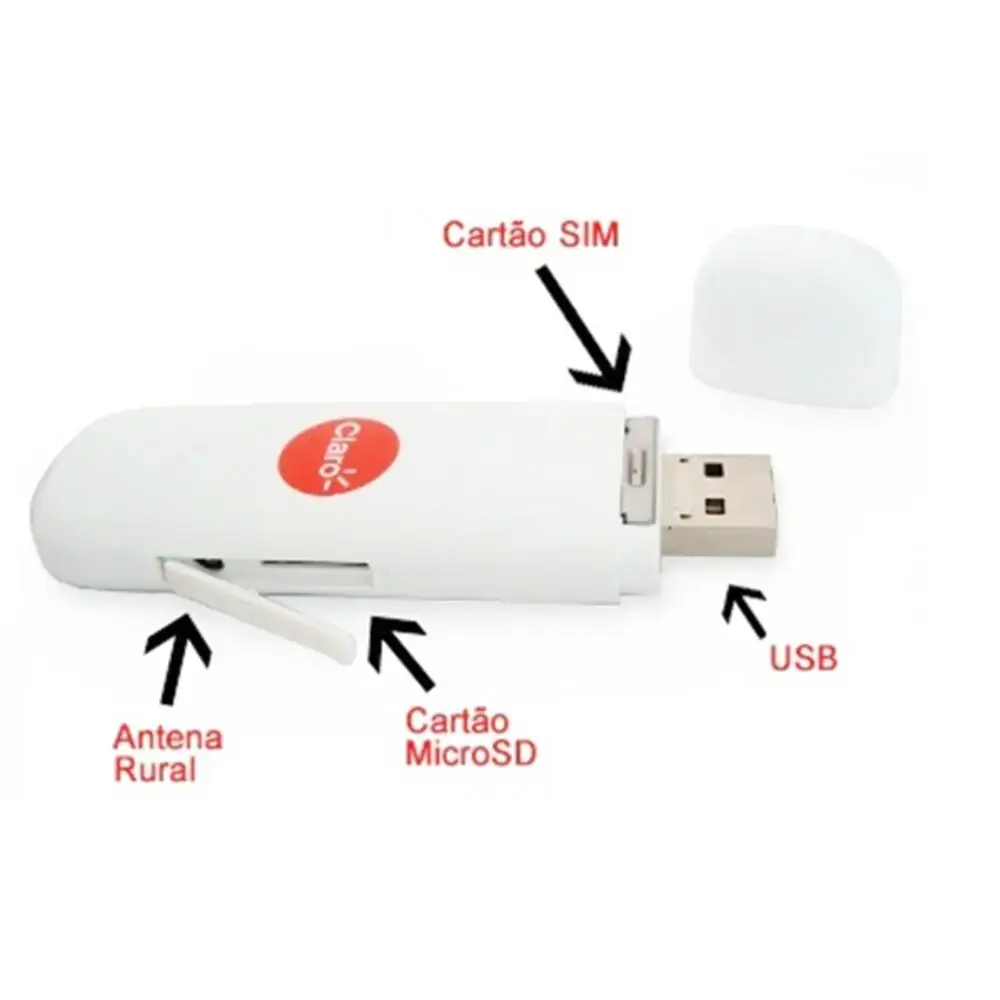 Modem Claro Usb 3g Huawei E303 Bco
