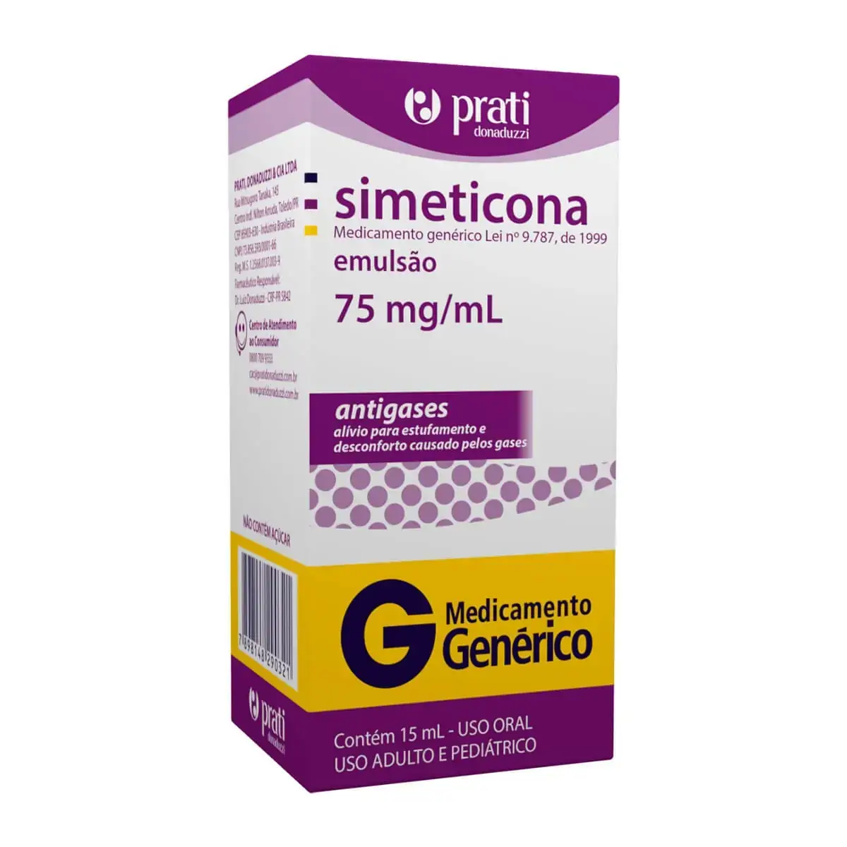 Simeticona 75mg Prati