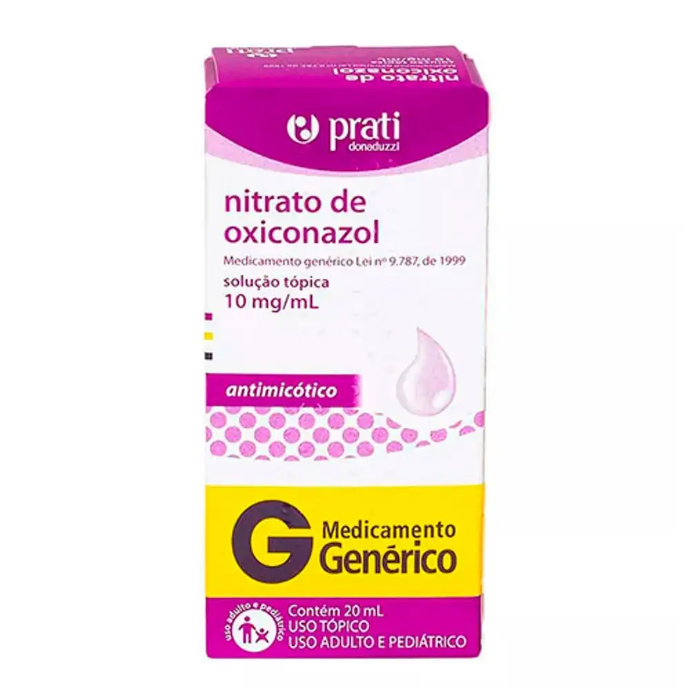 Nitrato De Oxiconazol 10 Mg/ml Solução Prati Donaduzzi Genérico