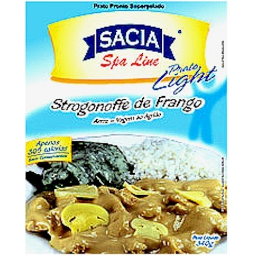 Prato Pronto Light Strogonoffe De Frango Sacia 340g