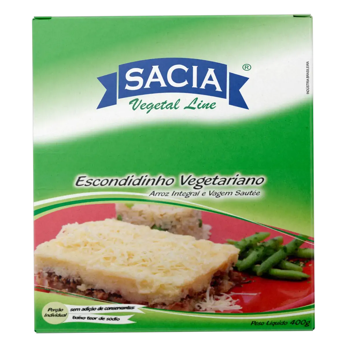 Escondidinho Vegetariano Sacia Vegetal Line Caixa 400g