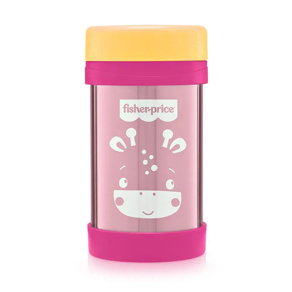 Pote Térmico Aço Inox Hot & Cold Rosa Strawberry Fisher-Price - BB1091