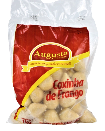 Salgados Augusta 1kg Coxinha