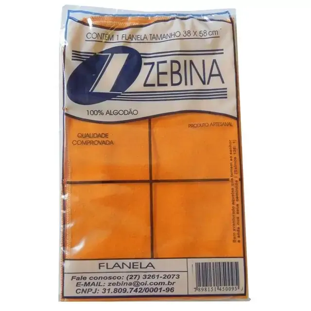 Flanela Limp. Zebina 38 X 58