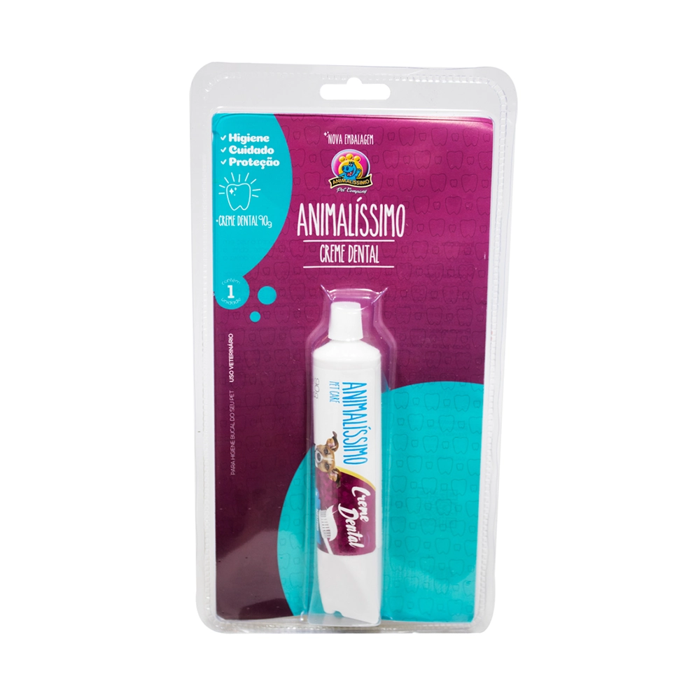 Creme Dental Dog-Dent Animalíssimo 60g