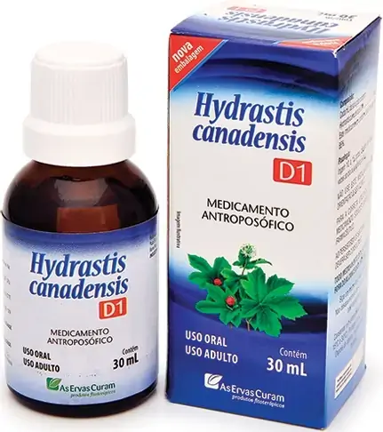 Hydrastis Canadensis D1 1 Ml/ml Gotas As Ervas Curam Genérico