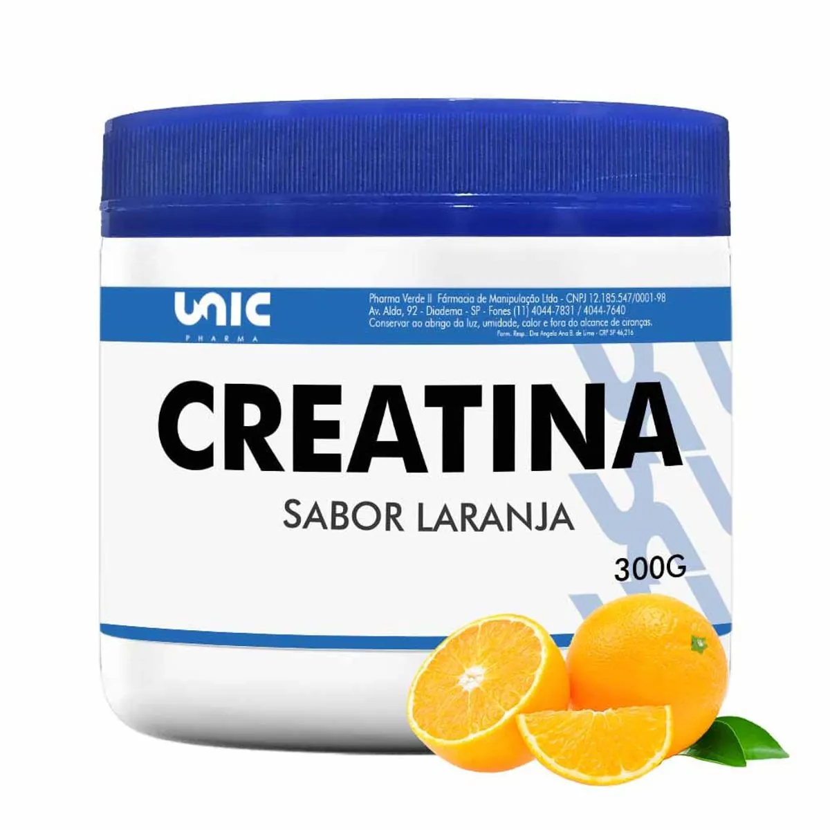 Creatina Com Sabor - 300g Laranja