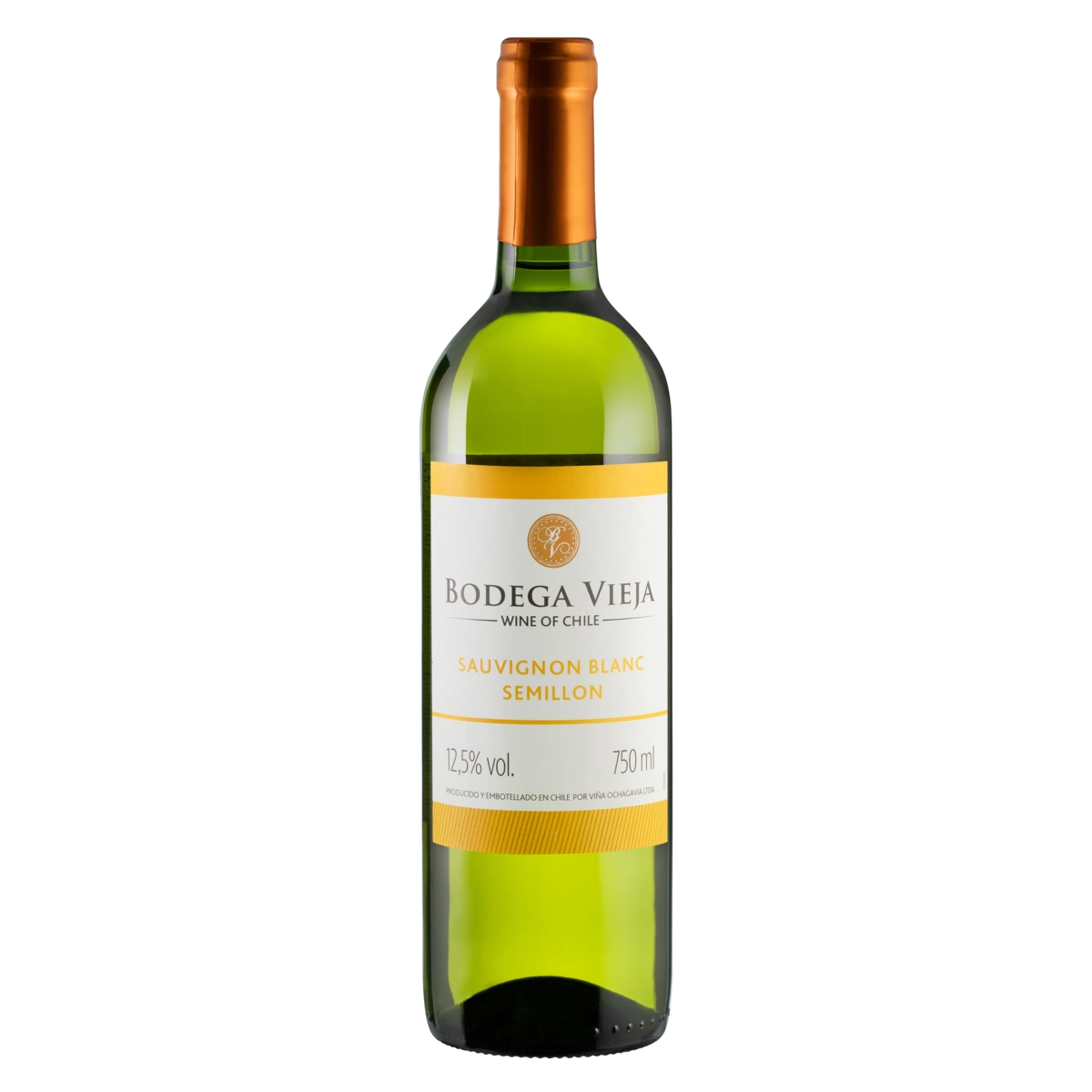 Vinho Chileno Branco Sauvignon Blanc Semillon BODEGA VIEJA Garrafa 750ml