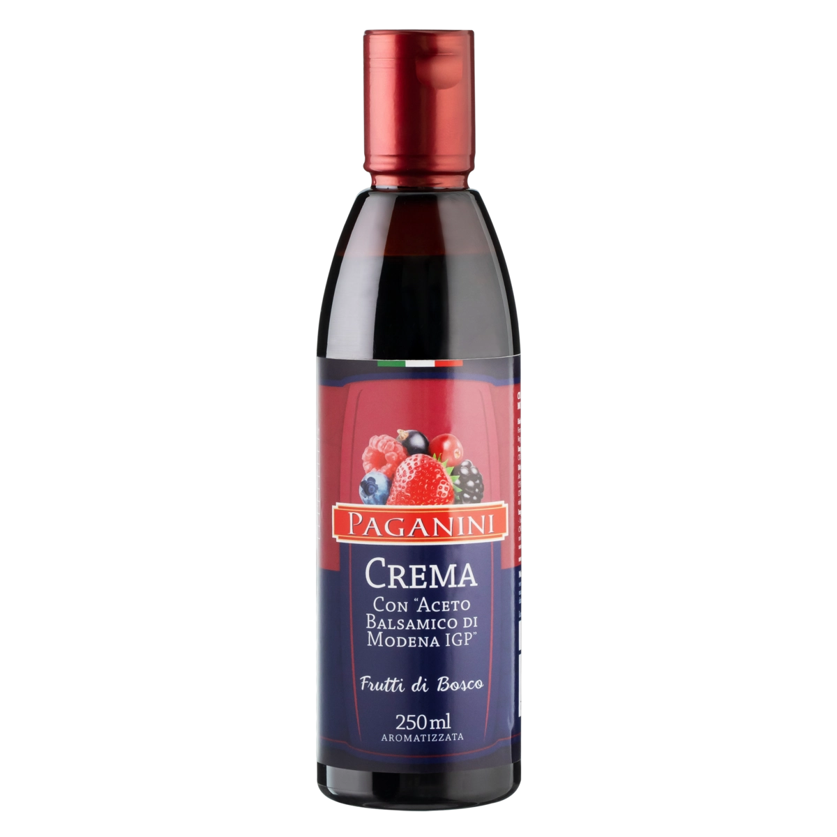 Creme Com Aceto Balsâmico De Modena Frutas Do Bosque Paganini Frasco 250ml