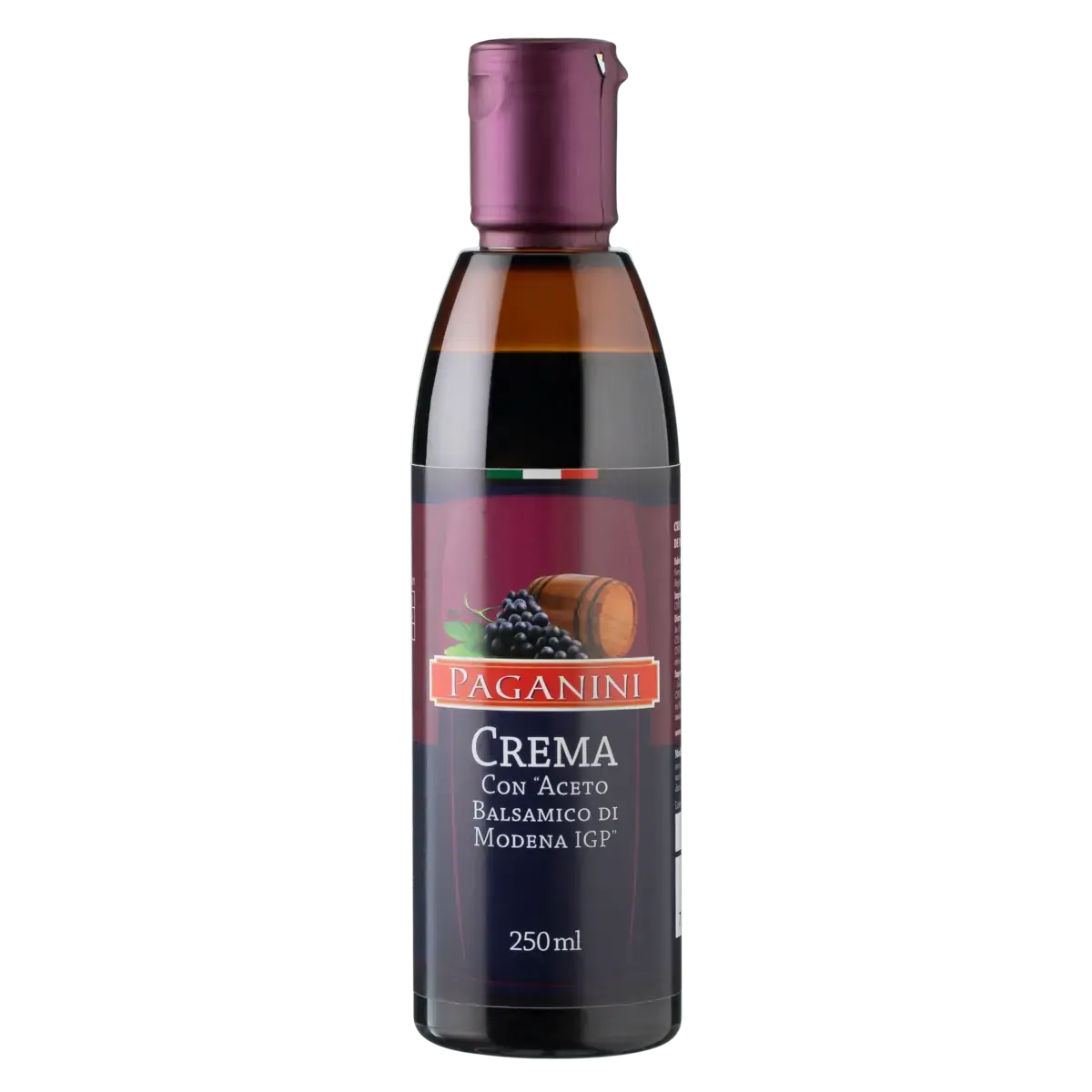 Creme Com Aceto Balsâmico De Modena Paganini Frasco 250ml