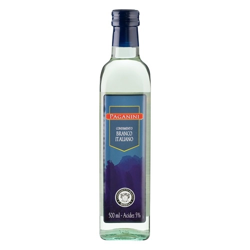 Condimento Branco Italiano Paganini Vidro 500ml