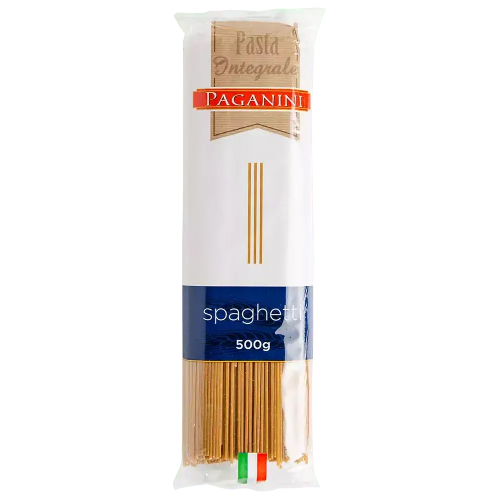 Macarrão Italiano Spaghetti Integral Paganini 500g