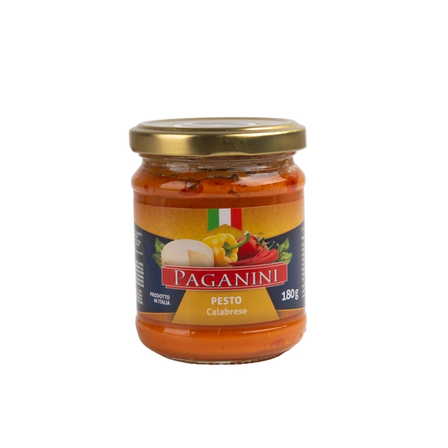 Molho Pesto Calabrês Paganini Vidro 180g